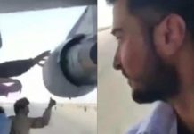 El video selfie del afgano que huyó de Kabul colgado del ala de un avión: ¿Es uno de los que murieron al caer?