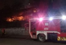 Un incendio destruyó el Paseo de las Flores en Jujuy: hay dos detenidos