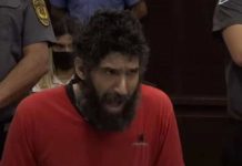 El “hombre gato” no paró de maullar en el juicio por el doble crimen y lo desalojaron de la sala