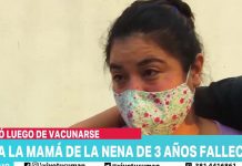El dolor de la mamá de Ámbar: “Este Gobierno hijo de p.. que te obliga a vacunarte mató a mi hija”