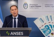 Santilli anunció de cuánto será la jubilación mínima a partir del 8 de septiembre con el bono