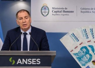 Santilli anunció de cuánto será la jubilación mínima a partir del 8 de septiembre con el bono